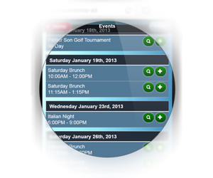 Mobile Event Registrations